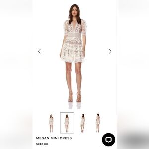 Bronx & Banco Megan Mini Dress (Size: Medium)